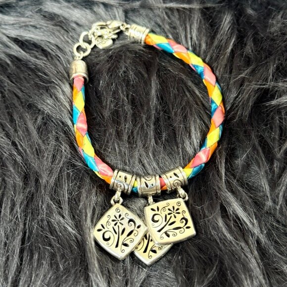 Brighton Colorful Leather Charm Bracelet - Picture 3 of 4
